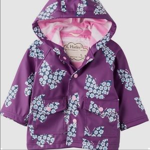 Hatley (Butterflies & Buds) printed raincoat